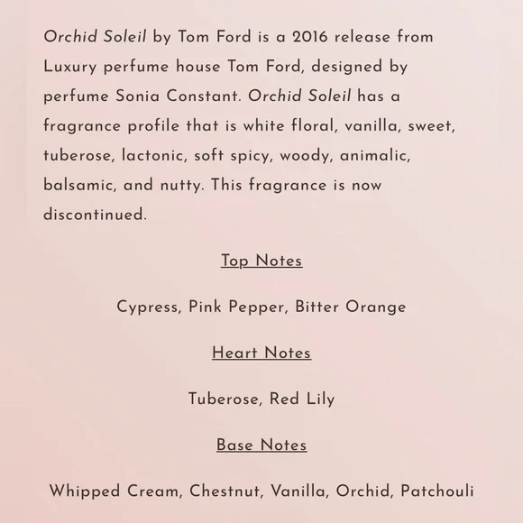 Orchid Soleil Tom Ford EDP eau de parfum for women 1.7 oz/50 ml - Picture 9 of 9